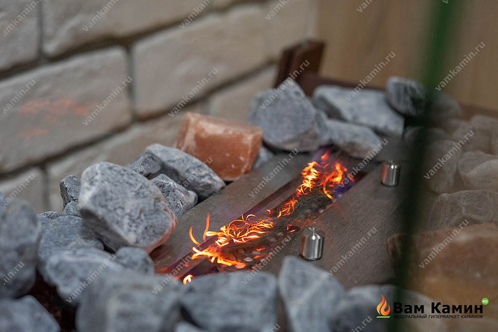 Биокамин напольный SteelHeat WOOD 400 коричневый Биокамин напольный SteelHeat WOOD 400 коричневый