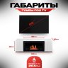 Тумба под ТВ с биокамином SteelHeat LIVORNO IMPULSE 140 см (корпус серый бетон / фасады белый) фото 3