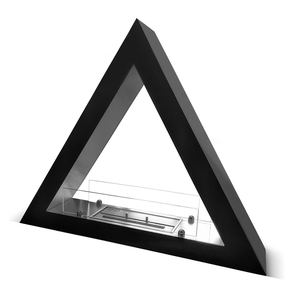 Напольный переносной биокамин Triangle BioFire черный