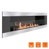 Биокамин встраиваемый SteelHeat LONG-H 1200 Small фото 4