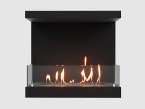 Встроенный биокамин Lux Fire Фронтальный 700 М