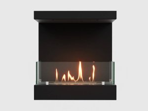 Встроенный биокамин Lux Fire Фронтальный 440 S