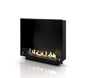 Биокамин в портале Firezo Pierre luxe Сланец белый Слоновая кость с патиной, стандарт