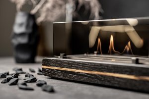 Настольный Биокамин Catterheim LIMITED Blackstrobe Zebrano