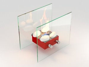Биокамин настольный Lux Fire Токио М