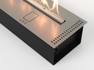 Автоматический биокамин Lux Fire Smart Flame 800 RC INOX