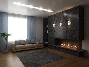 Автоматический биокамин Lux Fire Smart Flame 1500 RC