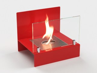 Биокамин настольный Lux Fire Афиша М (красный)