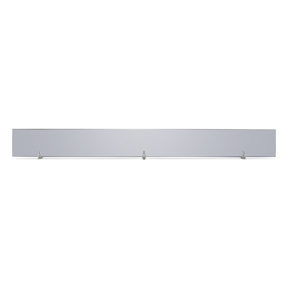 Стеклянная полка для биокамина Gray  1600