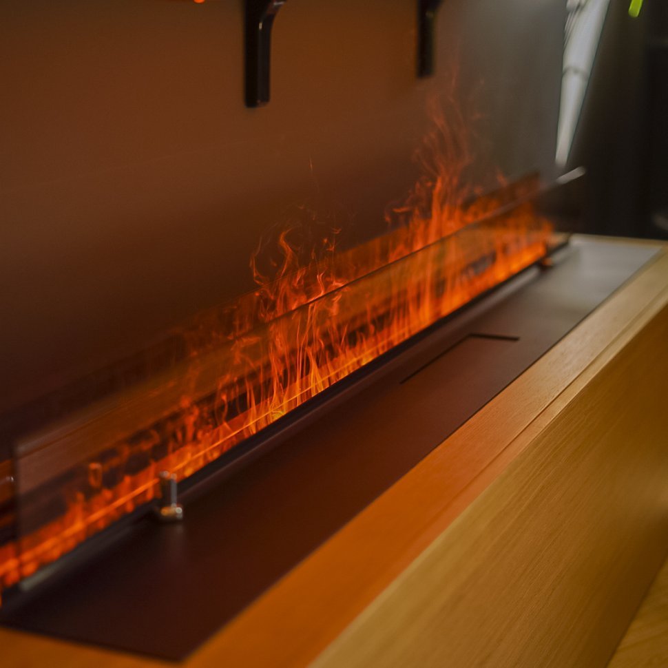 Электрический паровой очаг Schones Feuer 3D FireLine 3000 черный