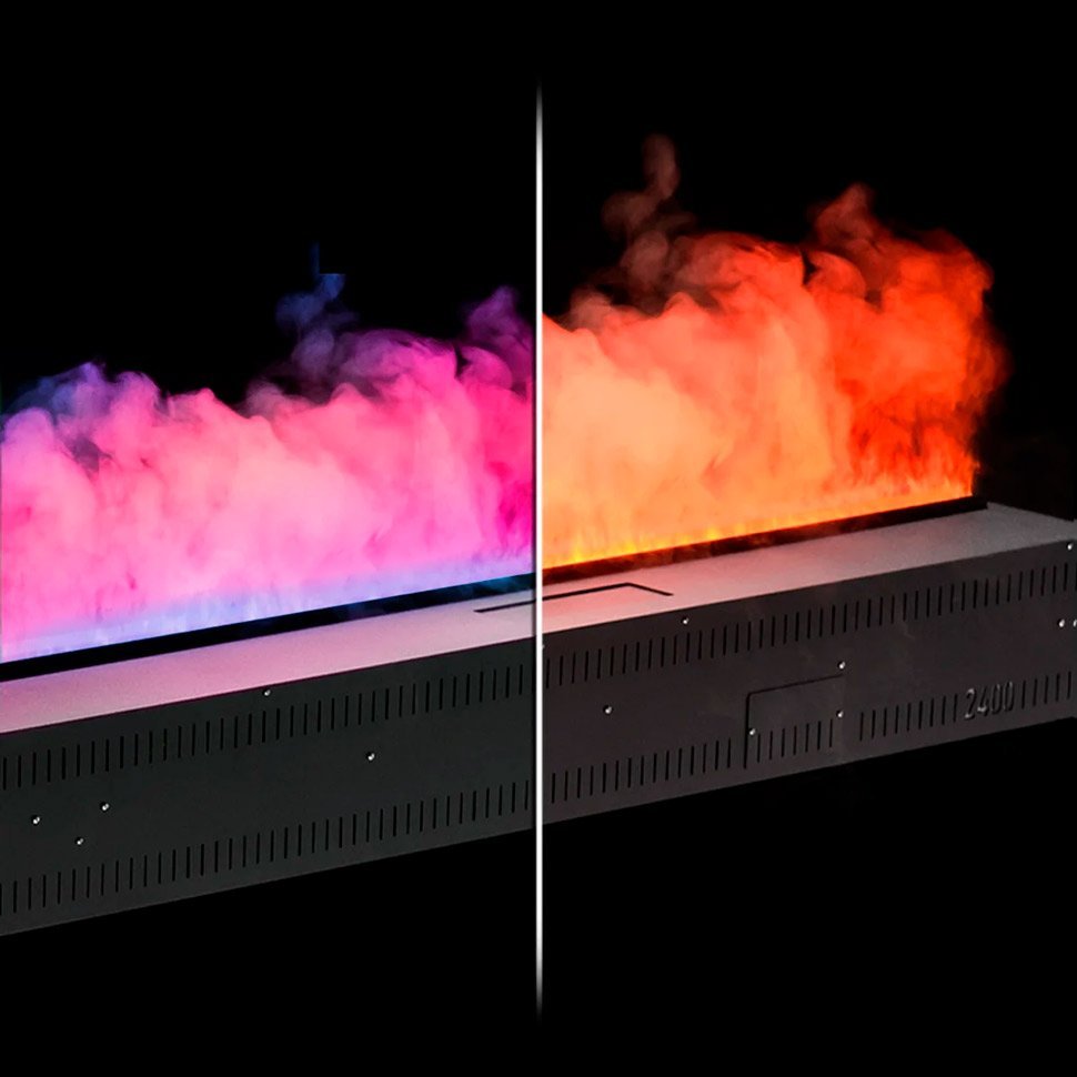 Электрический паровой очаг Schones Feuer 3D FireLine 3000 черный