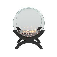 Биокамин IRIS СРЕДНИЙ черный