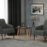 Столик с биокамином Catterheim UNO GRAPHITE NATUR фото 7