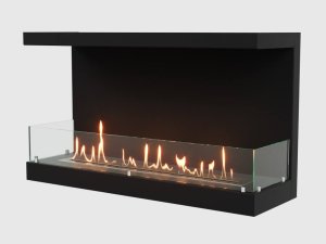 Встроенный биокамин Lux Fire Фронтальный 1100 М
